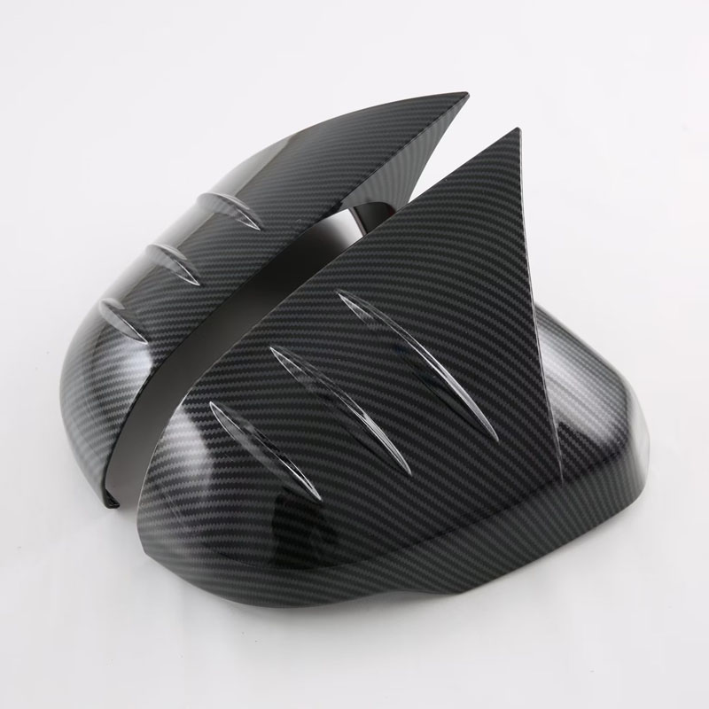 Декоративная накладка на дверную ручку Honda CR-V 2023, серебристая/черная, ABS
