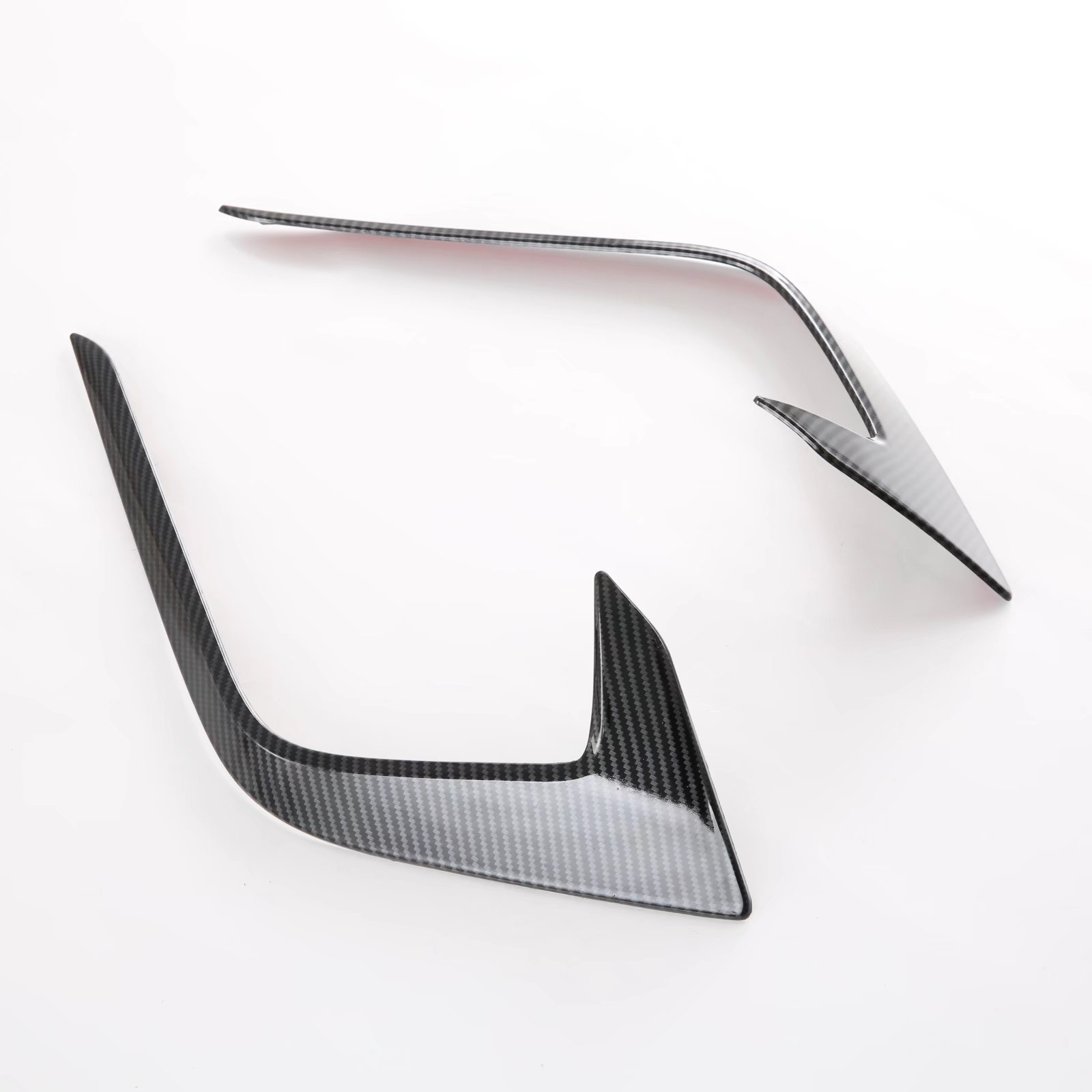 Передний Противотуманный Фонарь для Honda Civic 2021, Черный Карбон, Abs