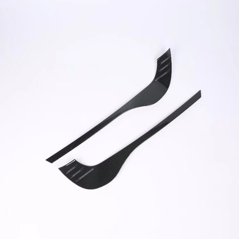 Накладки на Брови для Mazda Cx-5 2017, Серебристый/Черный, Abs
