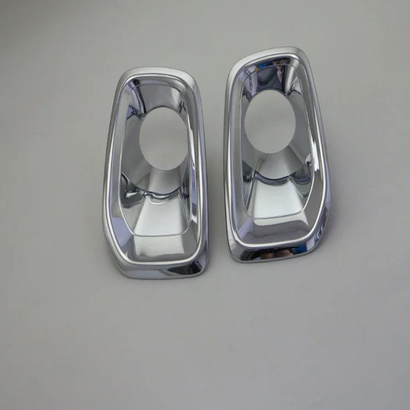 Накладки для Бровей Jeep Renegade 2019, Серебристый/Черный, Abs