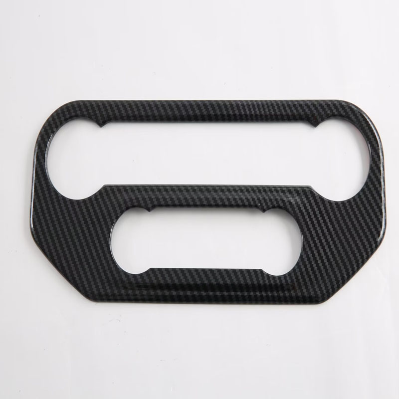 Декоративная накладка на переключатель кондиционера для Ford Bronco 2024, серебристая, ABS