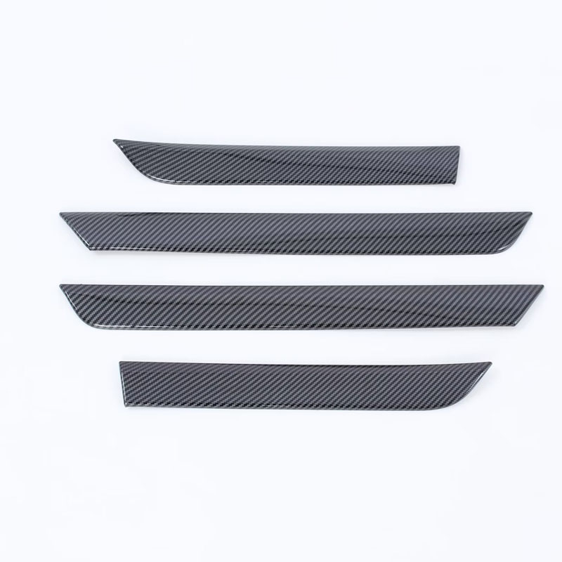 Дверная панель для Mitsubishi Pajero V97 V93 V87, серебристая/черная, ABS, 2006-2015 год.