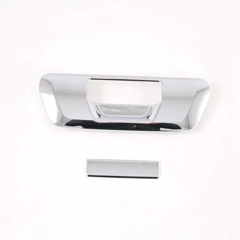 Крышка Чаши Задней Ручки Nissan Navara, Abs, Серебристый/Черный
