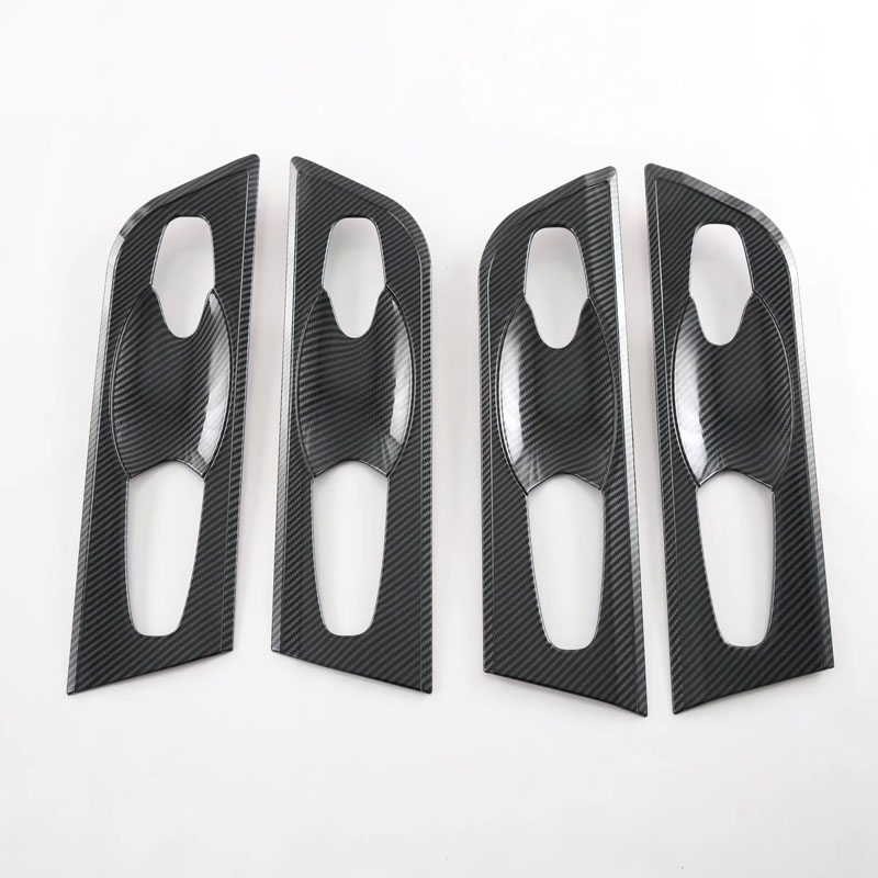 Декоративные Накладки на Дверные Ручки и Крышку Чаши для Honda Odyssey 2022, Abs, Серебристый/Черный