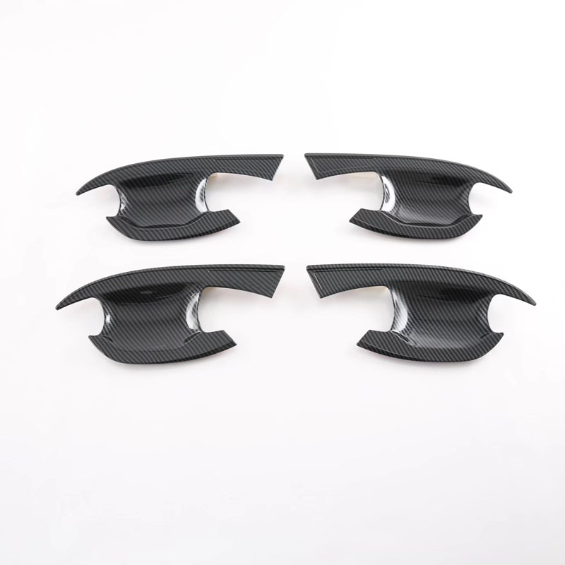 Декоративные Накладки на Дверную Ручку и Крышку Чаши для Kia Sportage Nq5 2021, Серебристый/Черный, Abs
