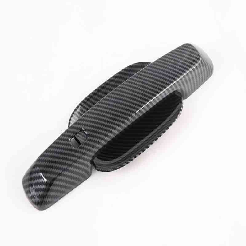 Накладка на Ручку Задней Двери Wey Tank 300 2021, Серебристо-Черная, Abs