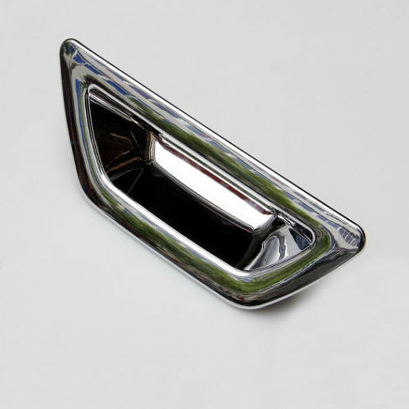 Накладка на Ручку Задней Двери для X-Trail/Rogue 2014, Серебристый/Черный, Abs