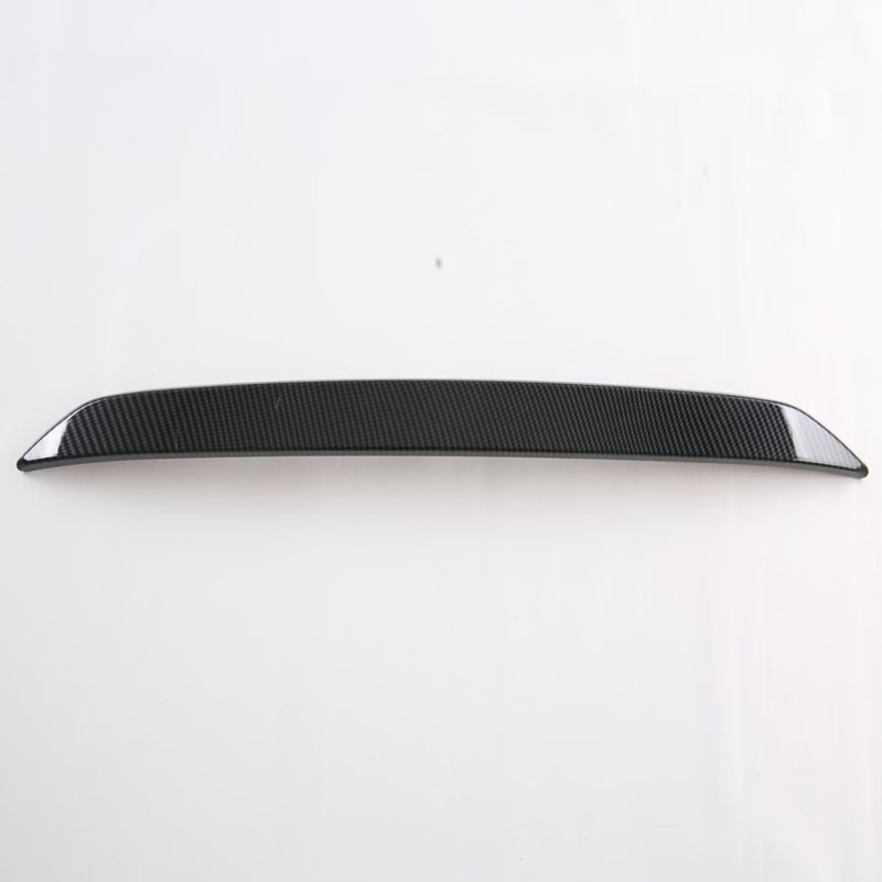 Декоративная Накладки с Серпантином для Задней Крышки Багажника Isuzu Mu-X 2021, Серебристый/Черный, Abs
