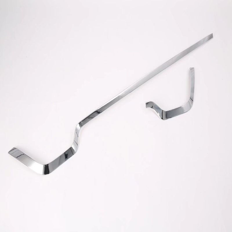 Накладки на Задний Бампер Subaru Forester 2019, Серебристый/Черный, Abs
