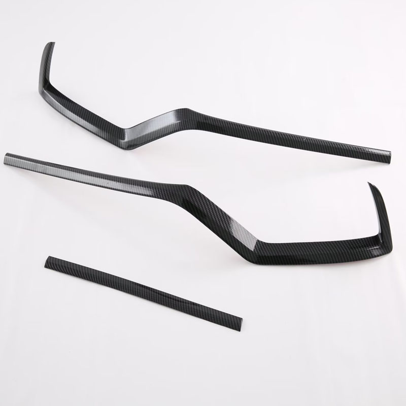 Накладки на Задний Бампер для Toyota Land Cruiser Lc300 2023, Серебристый/Черный, Abs
