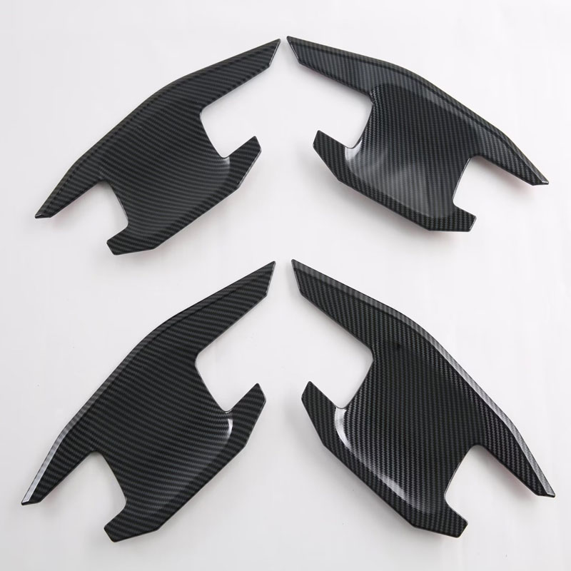 Накладки на Ручки для Ford Bronco 2024, Серебристый/Черный, Abs