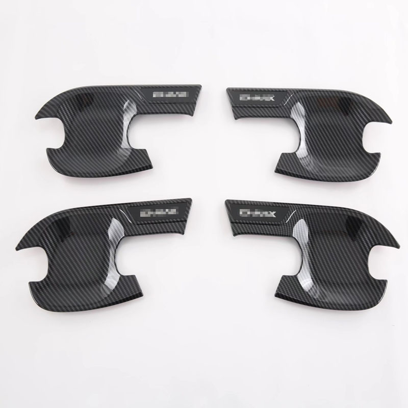 Ручка Боковой Двери Isuzu D-Max 2021, Серебристый/Черный, Abs