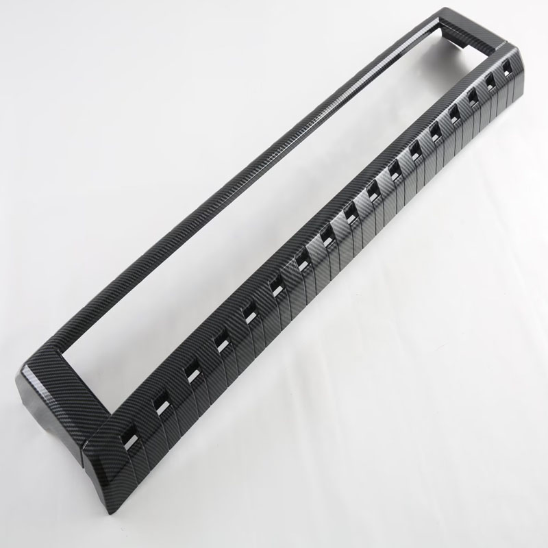 Защитная Решетка для Toyota Prado 2024 Lc250, Abs, Серебристый/Черный
