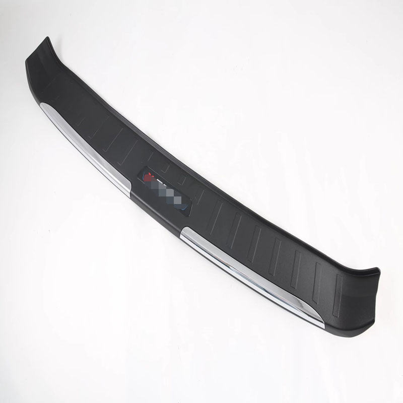 Накладки на Бампер для X-Trail/Rogue 2017, Серебристый/Черный, Нержавеющая Сталь