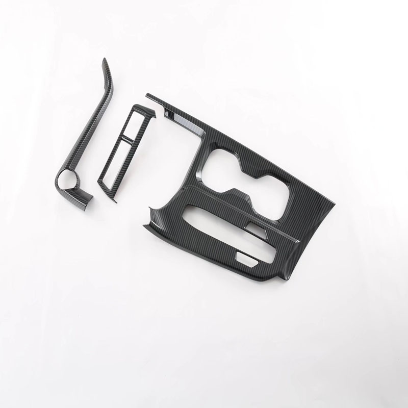 Декоративная накладка на панель переключения для LEXUS NX 2022, серебристый/черный, ABS
