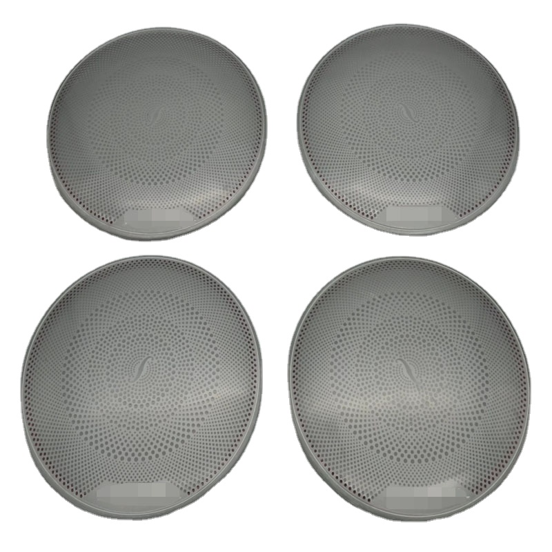 Накладка на Клаксон для X-Trail/Rogue 2014, Серебристый/Черный, Нержавеющая Сталь
