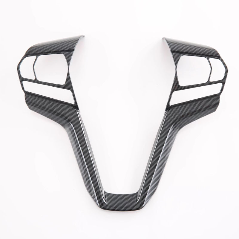 Накладка Рулевого Колеса Isuzu D-Max Mu-X 2023, Серебристый/Черный, Abs, Подходит для Isuzu D-Max 2021
