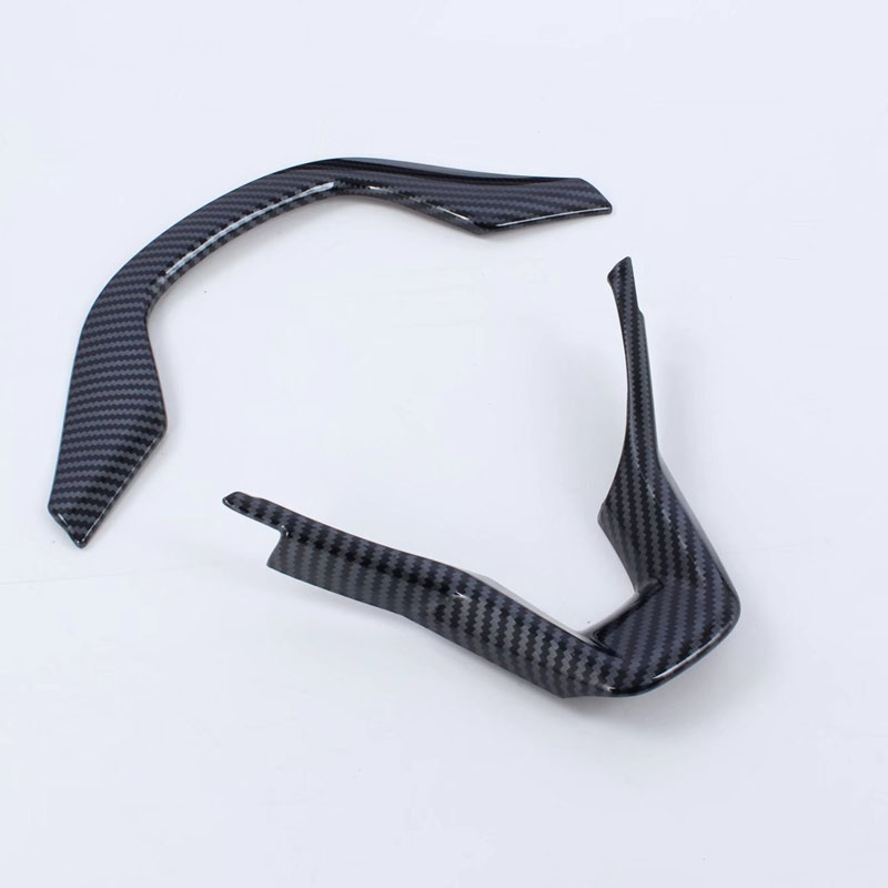 Декоративная вставка на рулевое колесо Honda Odyssey Accord 2022, серебристая/черная, ABS