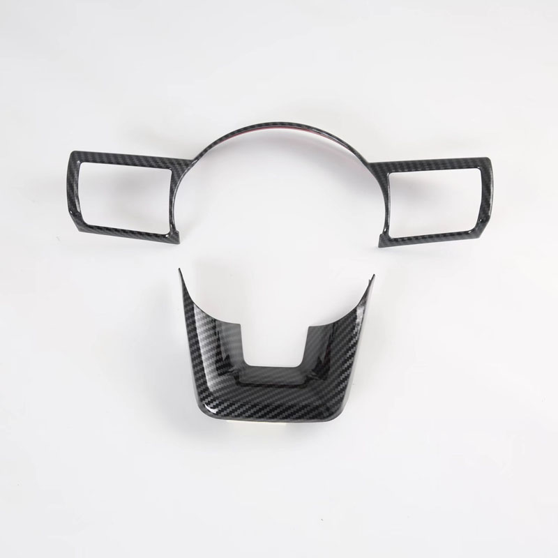 Декоративная вставка на рулевое колесо для X-Trail/Rogue 2022, серебристая/черная, ABS
