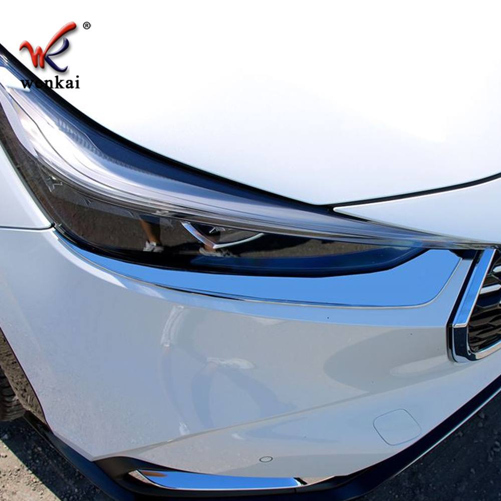 Хромированный Передний Головной Фонарь для Honda Vezel Hr-V Rv 2021-2022, Аксессуары для Автомобиля
