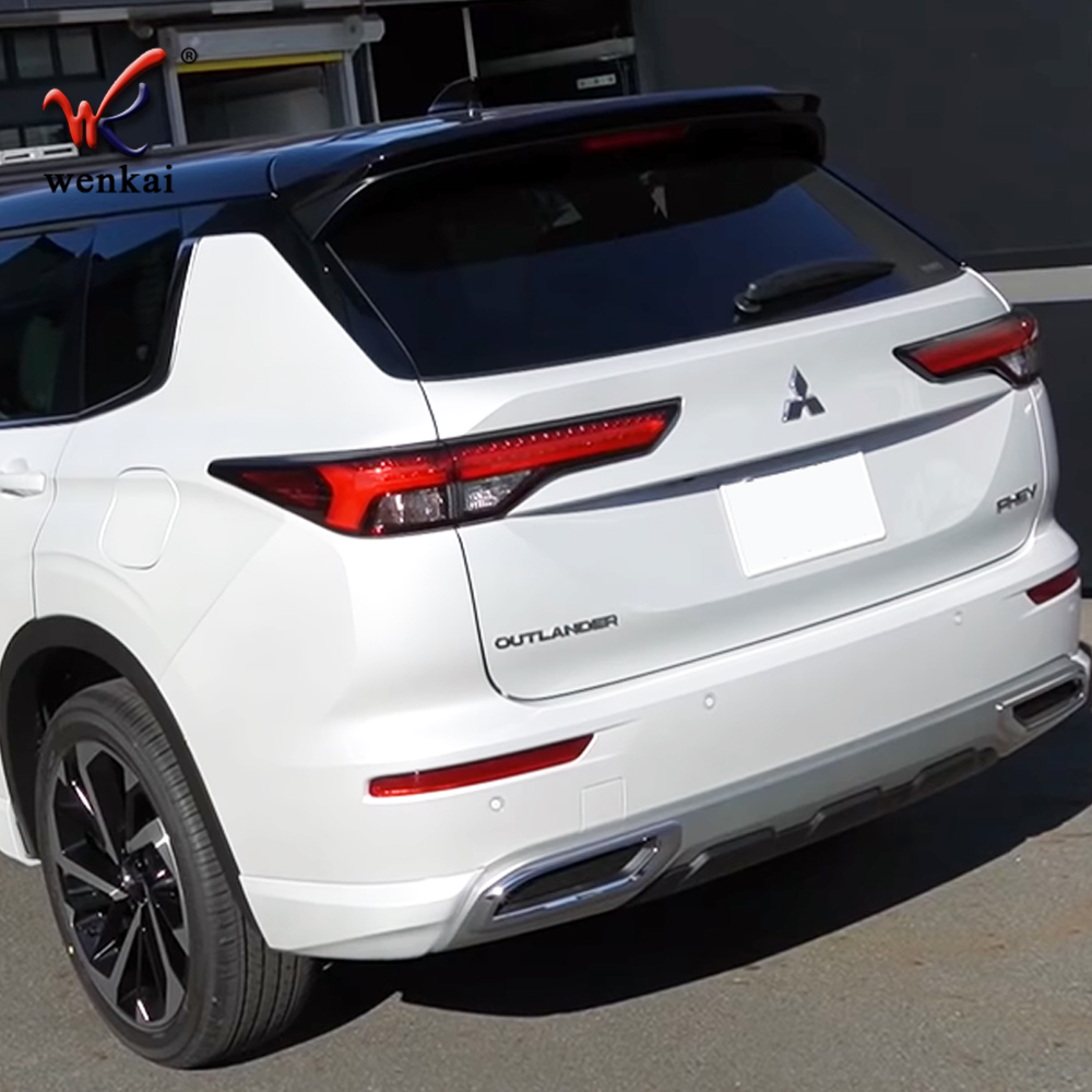 Отделка Заднего Бампера Abs Хромированная для Mitsubishi Outlander 2022 Года