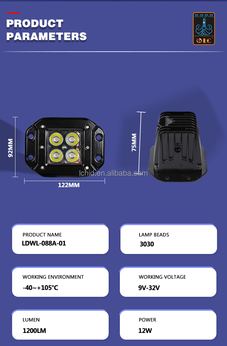 12v-24v-Led-Working-Light-48inch-Square-Lamp-12w-1200lm-Spot-Beam-White-Light-For-Offroad-Universal-Truck-Cars-1601072344083-2