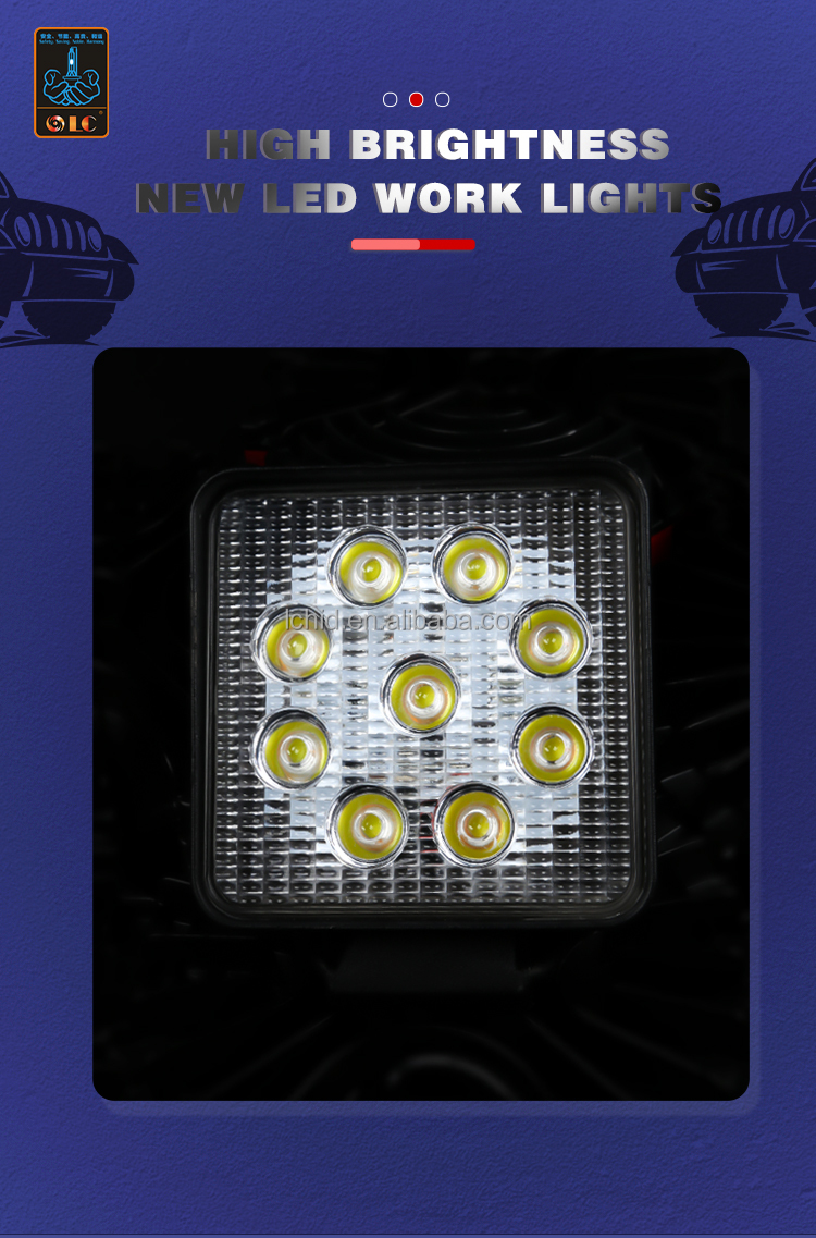 Universal-Auto-Parts-27w-Led-Working-Light-2700lm-Super-Thin-20mm-Spot-Beam-6000k-For-Vehicle-Truck-Offroad-1601060997252-1
