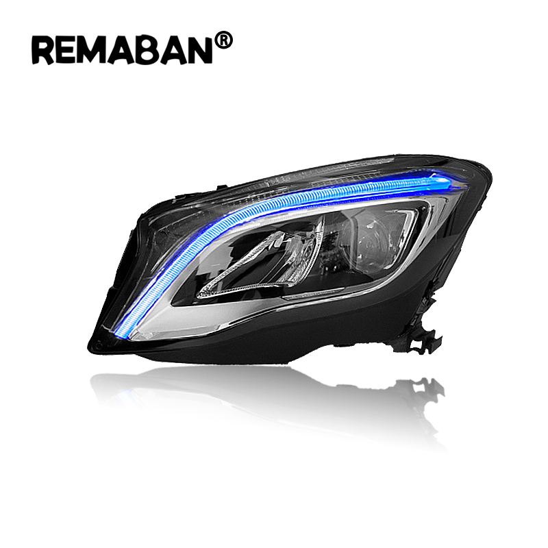 Комплект Передних Светодиодный Фар для Mercedes-Benz Gle Class 2016-2016 и Gla 2015-2019
