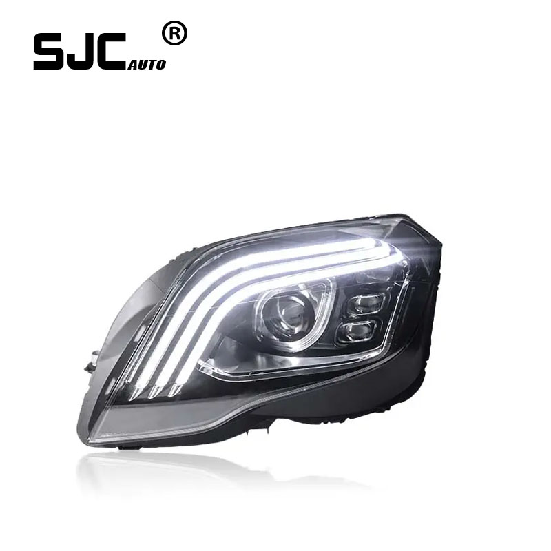 Комплект Передних Светодиодный Фар для Mercedes-Benz Glk-Class 2013-2016