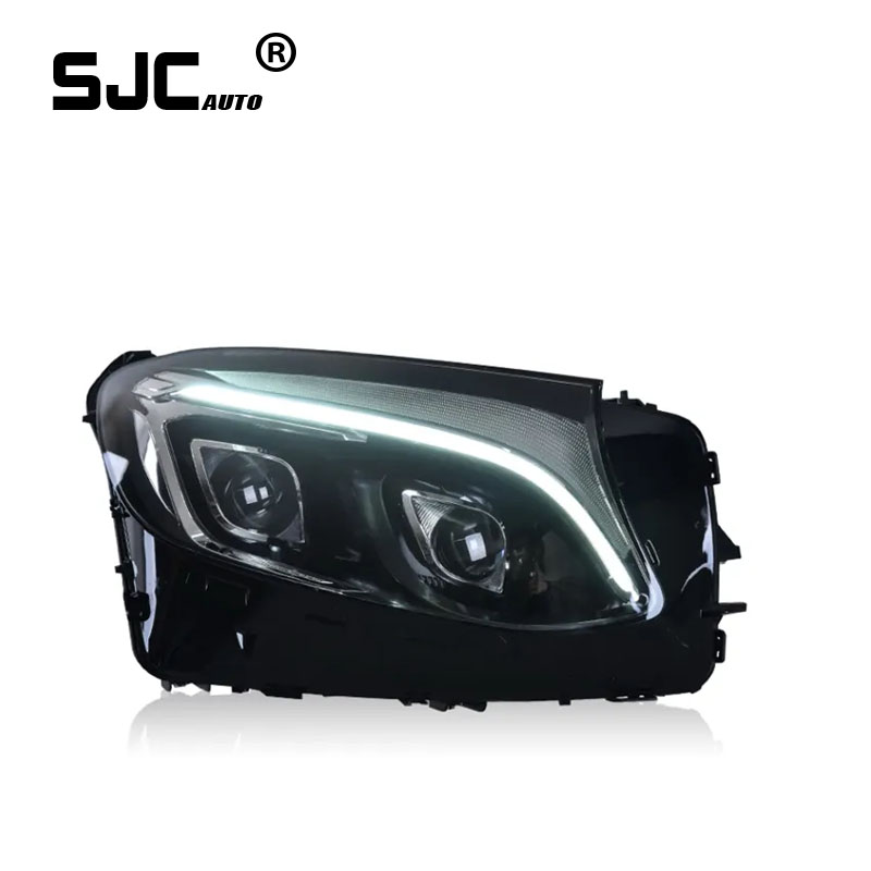 Комплект Передних Светодиодный Фар для Mercedes-Benz Glc 2017-2019
