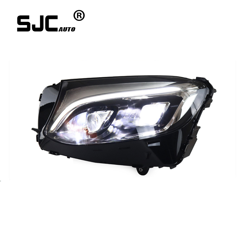 Комплект Передних Светодиодный Фар для Mercedes-Benz Glc300 2016-2019