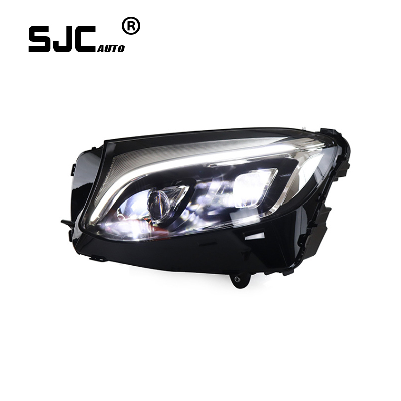 Комплект Передних Светодиодный Фар для Mercedes-Benz Glc300 2016-2019