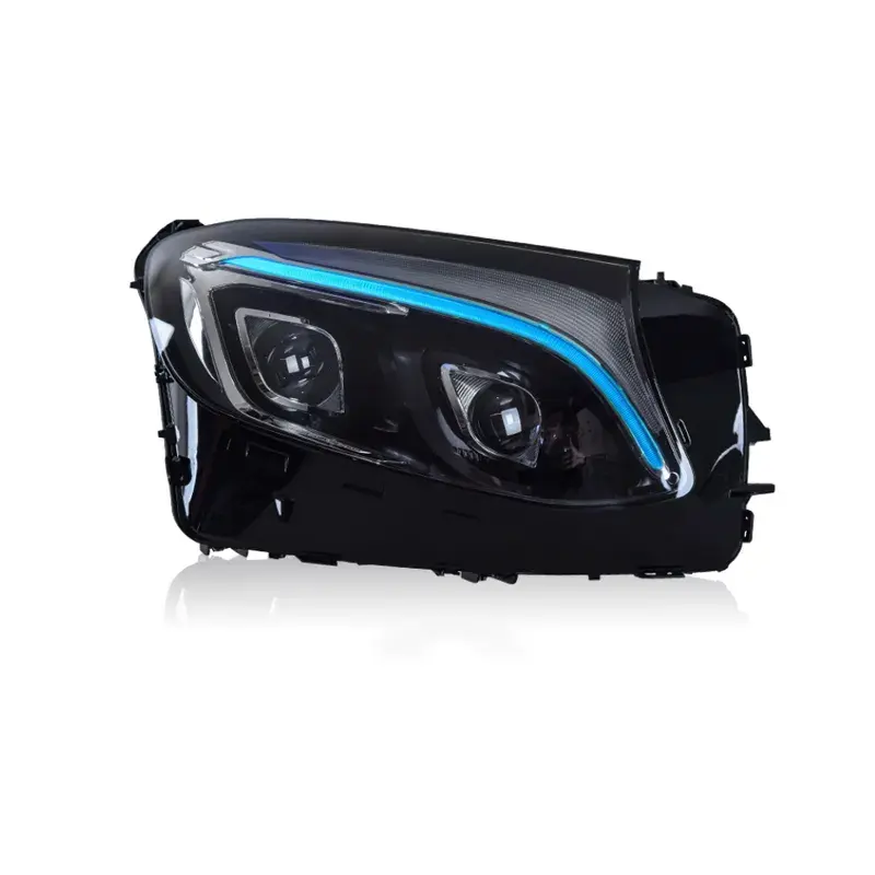 Комплект Передних Светодиодный Фар для Mercedes-Benz Glc300 2016-2019