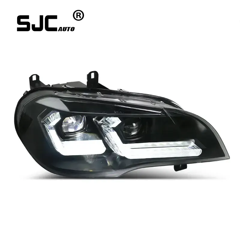 Комплект Передних Светодиодный Фар для Bmw X5 E70 2010-2013, 2007-2010, 36W
