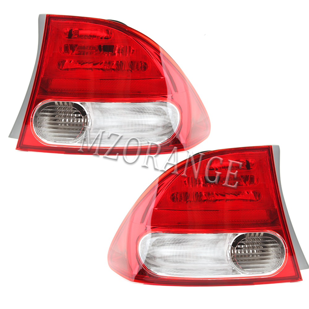 Комплект Задних Фонарей для Honda Civic 2009 Led Mzorange