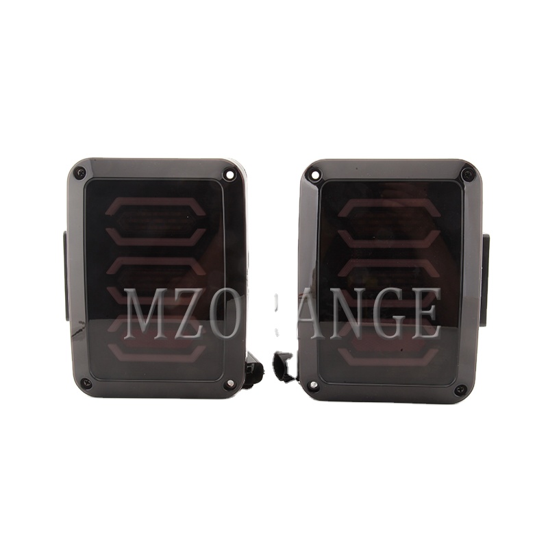 Led Комплект Задних Фонарей для Jeep Wrangler 2007-2017/Mzorange - 12V