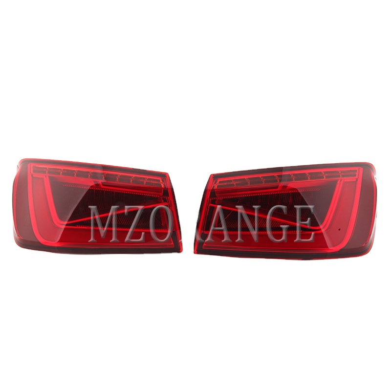 Комплект Задних Фонарей для Audi A3 2014 Седан Led/Mzorange