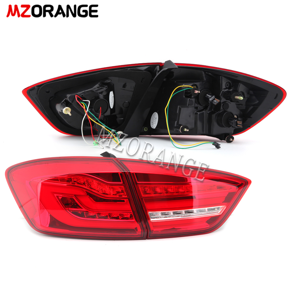 Комплект Задних Фонарей для Chevrolet Cruze 2016-2018 Led 50W 12V