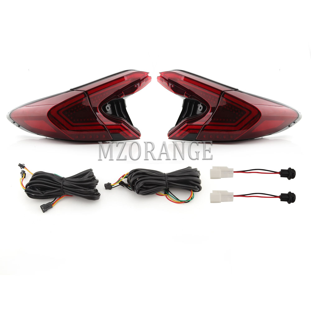 Комплект Задних Фонарей для Toyota Chr 2017-2019 Led Mzorange