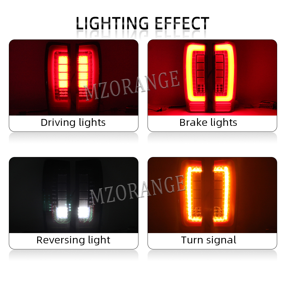 Комплект Задних Фонарей для Isuzu D-Max 2012-2016 Led 50W 12V