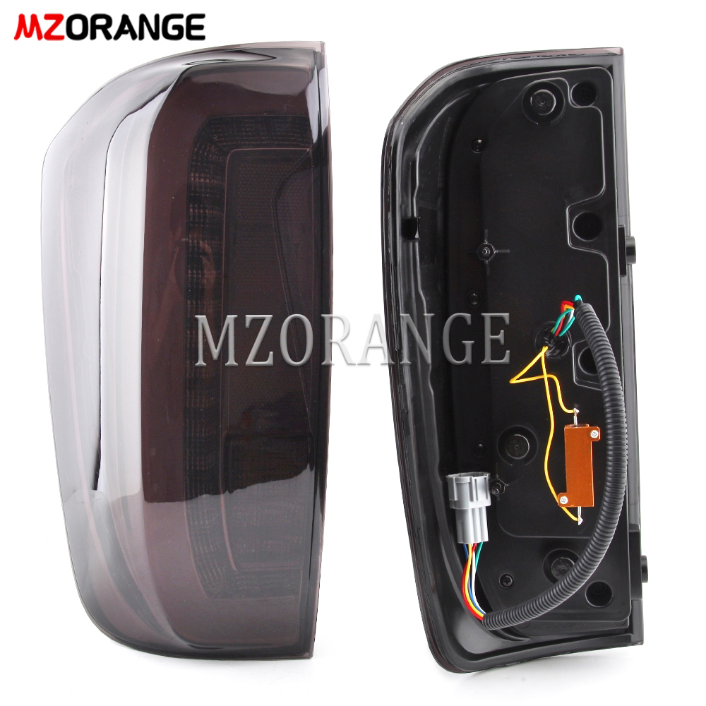 Комплект Задних Фонарей для Nissan Navara 2015-2016 Led Mzorange